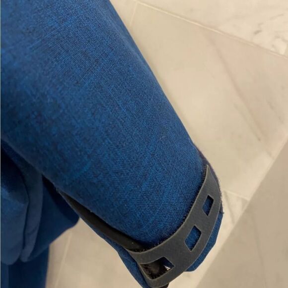 Columbia Ascender Softshell Front-zip Jacket Fleece Lined Tech M blue Used - Picture 8 of 10